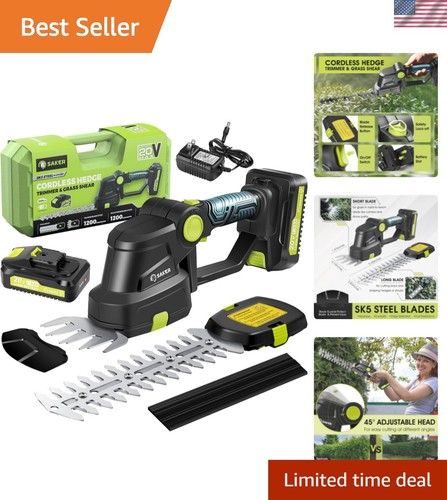 Ergonomic cordless hedge - ergonomic,