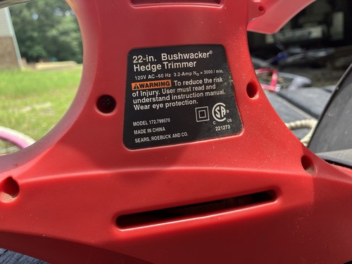 22in hedge trimmer - hedge,
