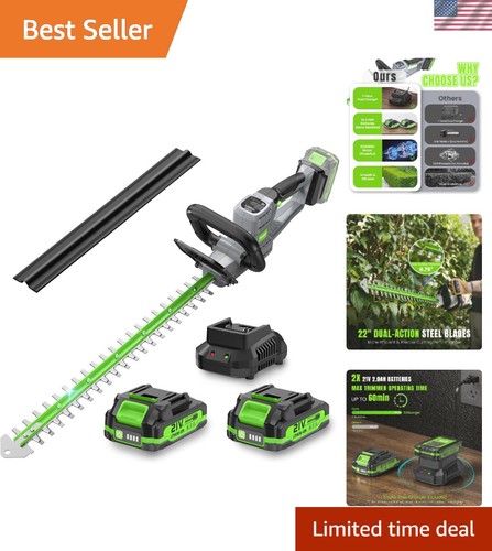 Powerful cordless hedge - powerful,
